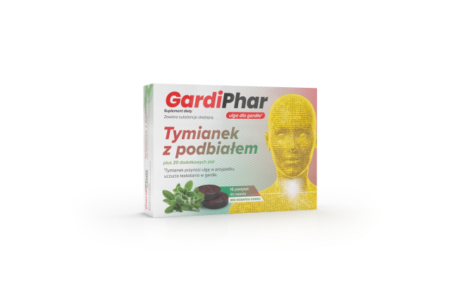 GardiPhar Tymianek z podbiałem plus 20 dodatkowych ziół